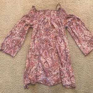 Off the shoulder dress